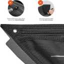JOYTUTUS Car Door Storage Pockets Compatible with 2018-2026 Wranlger JL & Gladiator JT, Front & Rear Door Side Insert Organizer, 4 Packs