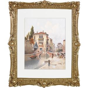 OIGUMR Gold Picture Frame 11x14 Picture Frame Gold Photo Frame Ornate Frame Made of Glass, Resin