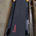 Sunny Health & Fitness Smart Manual Walking Treadmill, 300 LB Weight Capacity, Non-Electric, Fixed Incline, Compact & Foldable, Digital Monitor, Bluetooth Connection with SunnyFit App - SF-T1407SMART