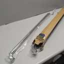 Moon Daughter 24" Pull Handle Frameless Shower Glass Door Chrome Towel Bar 1/2" Hole Dia.