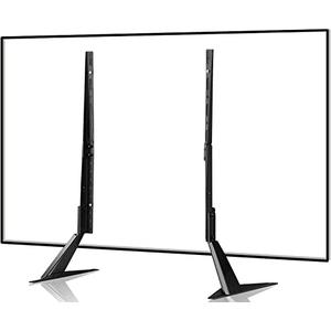 Universal TV Stand, Metal TV Legs for 20-65 inch LCD/LED/OLED/Plasma Flat&Curved Screen TV Height Adjustment with VESA 75x75mm to 800x500mm Max ML1760