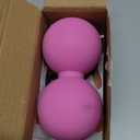 5BILLION Peanut Massage Ball  Double Lacrosse Massage Ball & Mobility Ball for Physical Therapy, Deep Tissue Massage Tool for Myofascial Release, Muscle Relaxer, Pink
