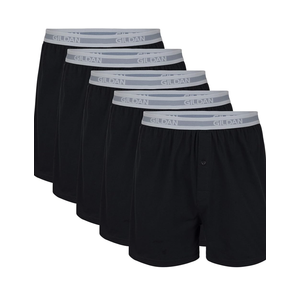 Gildan Men's Underwear Boxers, Medium, Black 