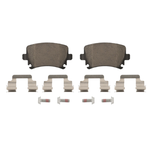 Break Pad Set For NAO Ceramic R Hardware Included