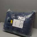 Bedsure Gentlesoft 100% Cotton Blanket King Size for Bed - Breathable and Soft for Spring Summer, Thick Cozy Waffle Weave Blanket Gifts for Women, Pageant Blue, 104x90 inches