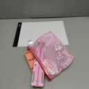 NLXCXUCY 158Pcs Diamond Art Accessories Kit All Inclusive Diamond Painting Tool Set with A4 Diamond Painting Light Pad,Diamond Art Sealer Glue,Diamond Correction,Pens Storage Box for DIY Craft (Pink)