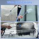 4-in-1 Turbo Nozzle Pressure Washer, 2.0 Orifice Quadruple Turbo Nozzle, 360 Rotating Turbo Nozzle with 1/4" Quick Connector, 4000 PSI