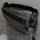 Thermal Door Curtain, Fit Size up to 36 x 80 Inches, Magnetic Insulated Door Curtains for Doorway/Front/Back/Basement, Oxford Cover with Thick Cotton to Keep Warm Winter, Grey, Rectangle (Gray)