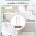 KokoSelene Bath Jets for Tub, Portable Bath Spa for Bathtub with Dual Hydro Jets, Bathtub Spa Machine Creates Soothing Bubbles for Daily Relax at Home Use (Brown)