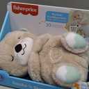 FISHER-PRICE BABY Toy Soothe 'n Snuggle Otter Portable Plush Sound Machine with Music Lights & Breathing Motion for Newborns 0+ Months