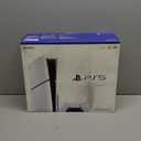 PlayStation 5 Slim Disc with 1TB SSD Storage, Wireless Dualsense Controller - PS5 Gaming System, White 