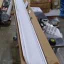 70.9 Inches Long Floating Shelves, 2 Set White Wall Shelf for Bedroom, Nursery Book Shelf with Lip, Picture Ledge Shelf for Wall Decor Living Room Bathroom Kitchen