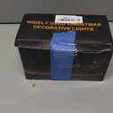 Solar Christmas Lights Outdoor Waterproof Christmas Decorations Curtain Lights 320LED 29.5ft 60 Drops, Solar Powered Rechargeable Fairy Lights for Party, Wedding, Home Decorations(WarmWhite)