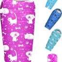KidzAdventure Mummy Style 32  59F Kids Sleeping Bag with Pillow Sleeve, 4 Season, Lightweight and Backpacking Style, Ideal for Camping, Sleepover, Boys, Girls, Youth and Toddlers