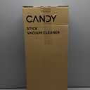 Candy Cordless Vacuum Cleaner,45Mins Vacuum Cleaners for Home,Stick Vacuum,Strong Suction,Removeable Battery,Anti-Tangle,One Click Clean,Lightweight Handheld for Hardwood Floor Carpet Pet Hair Car (Purple)