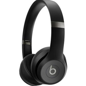 Beats Solo 4 - Wireless On-Ear Bluetooth Headphones, Up to 50-Hour Battery Life, Ultra-Lightweight Comfort, Powerful and Balanced Sound, Apple & Android Compatible - Matte Black