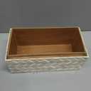 Handicrafts Home Decorative Organizer Box 10x5 – Large Keepsake Box with Lid, Modern Decorative Storage Box, Bohemian Coffee Table Décor, Jewelry & Memory Box, Decorative Accent Box for Home Décor