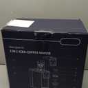 SHARDOR Single Serve Coffee Maker 2.0, Hot and Iced Coffee Machine for K Cup Pods & Ground Coffee, 6 to 14 oz Brew Sizes, 50 oz Removable Water Tank, Bold Brew Setting, Stainless Steel, Black