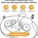 2 Pack AM144608 Spindle Assembly Kit Replace John Deere Spindle Assembly AM144608 John Deere AM144608 Spindle for John Deere S240, X350, X380, Z335E, Z355E, Z375R, Z525E ZTrak Mowers