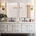 Mirrorons Bathroom Mirror 28"36", Modern Bathroom Vanity Mirror, Frameless Mirror with Polished Edge for Bedroom, Living Room, Entryway, Shatterproof (Horizontal/Vertical)