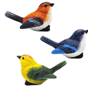 MAOMIA Miniature Bird Decorative Figurines 3 Pcs Mini Bird Figures Animal Model Toys Fairy Garden Decoration Plant Flower Pots Ornaments