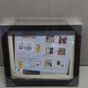 [Extra Large]Kids Art Frames 10x12.5 Inch 4 Pack Kids Artwork Flip Frame Changeable for Picture Display, Children School Drawing Projects Storage, Horizontally Vertically Wall Hanging, Front Opening (Black)