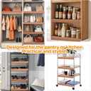 6 Pcs Wire Shelf Cover, 24x16 Inch Wire Rack Covers, Foamed PVC Faux Wood Shelf Liners for Pantry, Durable Shelves Covers for Cabinet Bathroom Removable Closet Kitchen Shelving Office