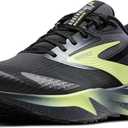 Brooks Mens Adrenaline GTS 24 Supportive Running Shoe (11, Black/Ebony/New Yellow)