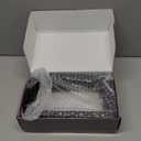 Aheroi Acrylic Risers, 8 Pcs 2 Set(7L~8L~9L) Display Risers, Black Arylic Display Stands Acrylic Shelf Riser, Display Holders for Vendor Events, Cupcake Stands, Toys Display Clear Shelves