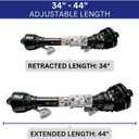 Jeremywell Rotary-Tiller PTO Shaft with Friction Clutch Replacement King Kutter 147122