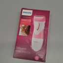 Philips SatinShave Essential Women’s Wet & Dry Electric Shaver for Legs & Body, Cordless, with Hypoallergenic Foil, HP6306/50