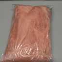 Softlife Square Faux Fur Sheepskin Chair Cover Seat Cushion Pad Super Soft Area Rugs for Living Bedroom Sofa (1.6ft x 1.6ft, Coral) 1 pack