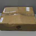 ELYONA Mid Century Floor Lamp with 3 Color Temperatures LED Bulb, Modern Wood Tripod Table Reading Standing Light, Wooden Shelf Floor Lamp for Farmhouse Living Room Bedroom Office Linen Shade Brown