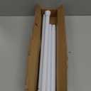 Shower Curtain Rod 42-73 Inch White Shower Rod 7/8" Tension Curtain Rod Adjustable Curtain Rods No Drilling Shower Tension Rod Shower Curtain Tension Rod for Bathroom Windows Doorways