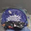 Snow Tube Sled, Snow Tubes for Sledding Heavy Duty with Premium Canvas Cover, 48" Inflatable Snow Sled for Kids and Adult Fun Snow Toys Winter Outdoor Toys for Boys Girls Ideal Christmas Birthday Gift (Rainbow Colors)