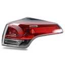 Halogen Tail Light Outer Compatible With 2016 2017 2018 Toyota Rav4 Right Passenger Side Rear Taillight NON-LED without Bulb Replace 815600R061