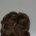 CAISHA Messy Scrunchie Bun Voluminous Wavy Hairpiece Heat-resistant Synthetic Fibres Ash Blonde Mix G32A