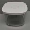 Airtight Rice Container 10 Lbs, Clear Plastic Food Storage Container Bin For Flour Sugar, Dry Food Holder with Easy Locking Lid for Kitchen Pantry Organization and Storage