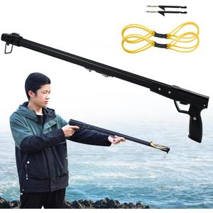 SUFFUSE Slingshot Rifle, Fishing Slingshot, High Power Slingshot with Safety Catch, Outdoor Hunting & Shooting Slingshots (Package 1)