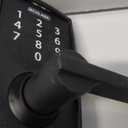 Schlage FE695 CEN 622 LAT Touch Century Lock with Latitude Lever, Electronic Keyless Entry Lock, Matte Black