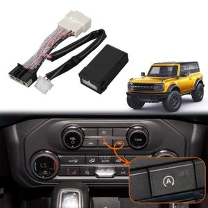 Auto Start Stop Eliminator Compatible with Ford Bronco 2021-2025 Auto Start Stop Eliminator/Delete/Disable/Canceller Device Cable(No fit Bronco Sport/Badlands)