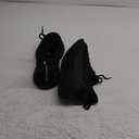 Non Slip Work Shoes for Women Slip On Sneakers Water Resistant Shoe Slip Resistant Food Service Zapatos Antideslizantes para Mujer, Black US 44