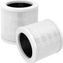 Netezza A1 Filters Fit for Vewior Air Purifier Filter Replacement A1 A1W, Compatible with Vewior HQSC-50, HQKJ-80, Ameifu AP01W, Koios HQKJ-50 Air Purifier, 2 Pack