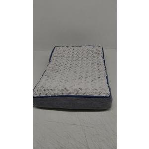EMPSIGN Reversible Cool & Warm Crate Pad, Dog Beds with Washable Cover, Large-Medium-Small Dogs, Grey (S (24"x 18"x 2"), 25LBS PETS)