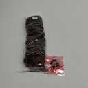 Curly Ponytail Extension Drawstring Ponytail for Women Natural Black Mixed Medium Auburn Curly Clip in Hair Extensions 16 Inch Ponytail Extension Synthetic Hairpiece for Daily Party (1B/30)