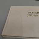 Notary Journal Log Book, Linen Notary Book with 510 Record Entries, Notary Log Books Notarial Public Journal for Notarial Acts, Notary Supplies with Privacy Guard, 120gsm Thick Paper, 10x7 (Beige)
