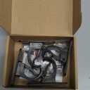 4 Pieces Self Adhesive Curtain Rod Bracket, Universal Plastic Curtain Rod Holders, No Drill Curtain Rod Brackets Curtain Rod Hooks for Bathroom, Bedroom, Livingroom, Kitchen (Black)
