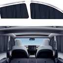 Tesla Model Y/3 Sunshade, Magnetic Side Window Sun Shade, Car Privacy Window Shade for Baby, Removable Curtains, Tesla Model y/3 Accessories 2025 (Model Y)