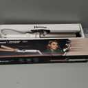 Hoson 1 1/4 Inch Curling Iron Dual Voltage, Ceramic Long Barrel 1.25 Inch Hair Curling Iron for Long Hair, LCD Display with 9 Heat Setting (225F-450F for All Hair Types, Glove Include)