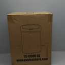 BestOffice | 13 Gallon Trash Can with Lid | Automatic Touchless Garbage Can | Odor Control | Modern Oval Design | Easy to Clean | Stainless Steel | Fits Any Kitchen, Bathroom, Office or Home